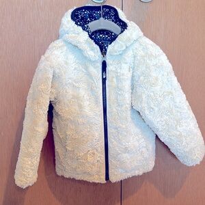 Toddler North Face Reversible Shasta Full-Zip Hooded Fleece Jacket 3T